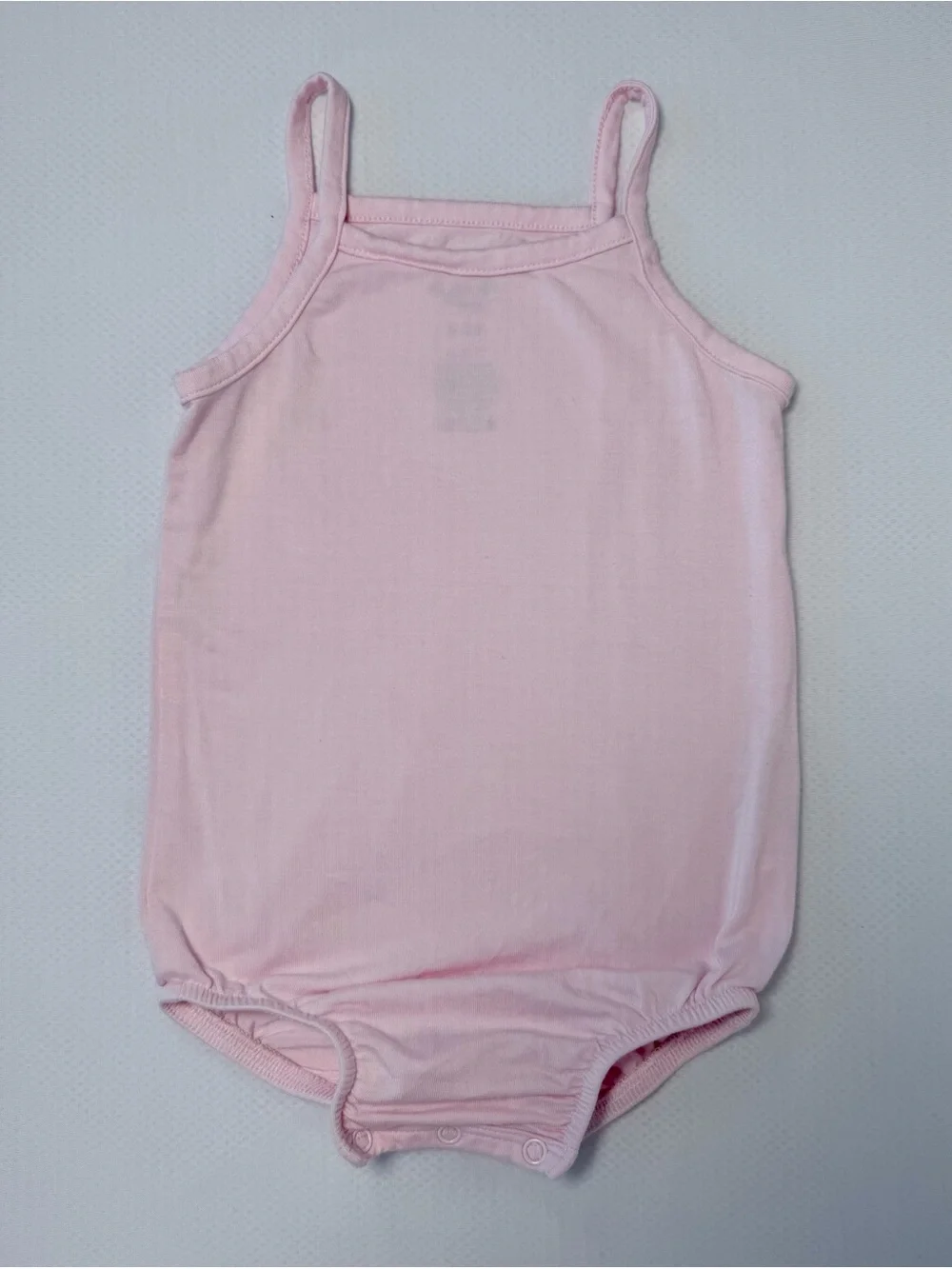 Kyte Baby Sakura Spaghetti Strap Leotard 6–12M | Bamboo